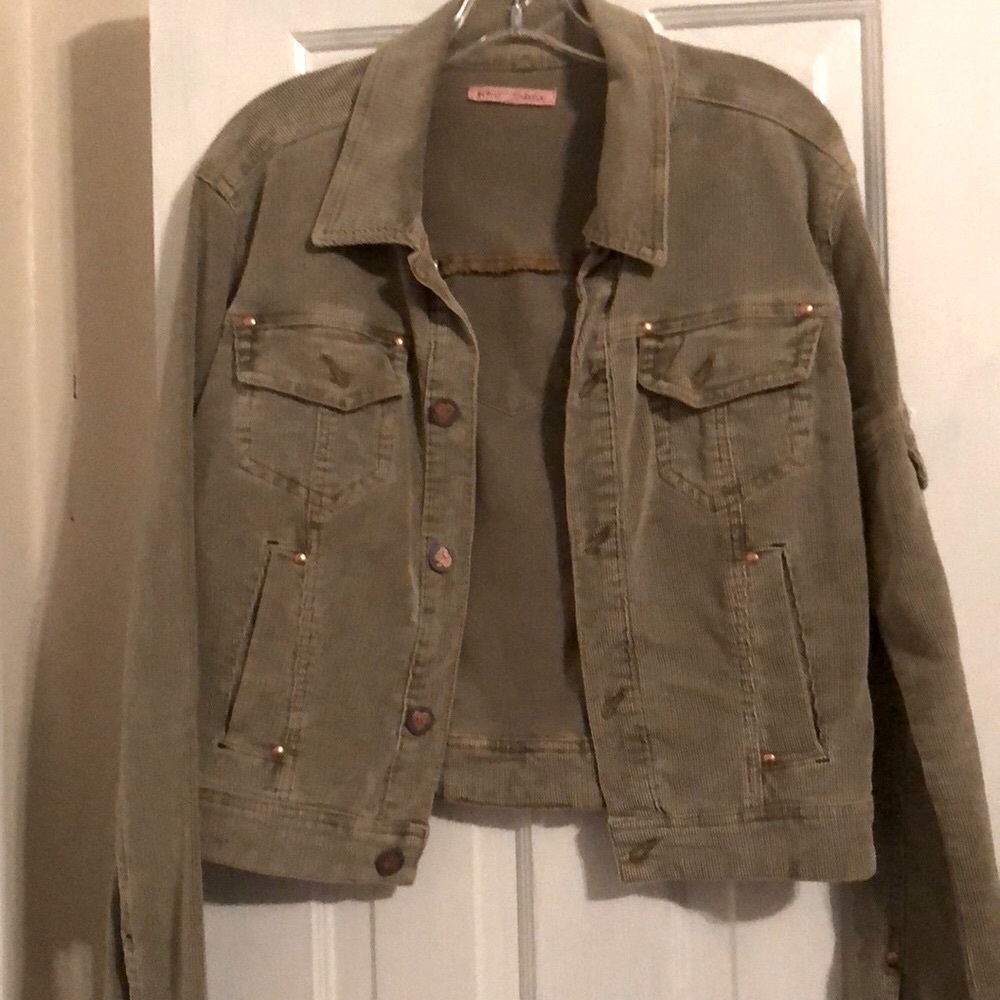 Betsey Johnson corduroy jacket